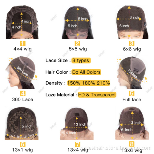 36 38 42 Inch Straight Virgin Brazilian Human Hair Asap Attachment Hd Pre Pluck Lace Wig Tresemme Curl Align Virgin Inspiraair
